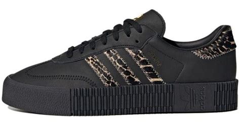 adidas sambarose cheetah print shoes.